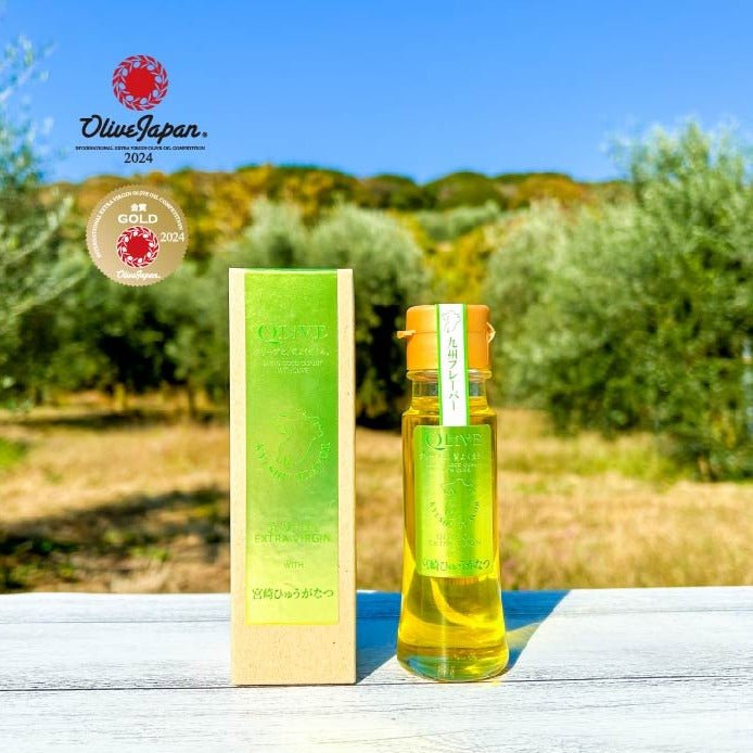 九州フレーバー』オリーブオイル with 宮崎ひゅうがなつ – 国東