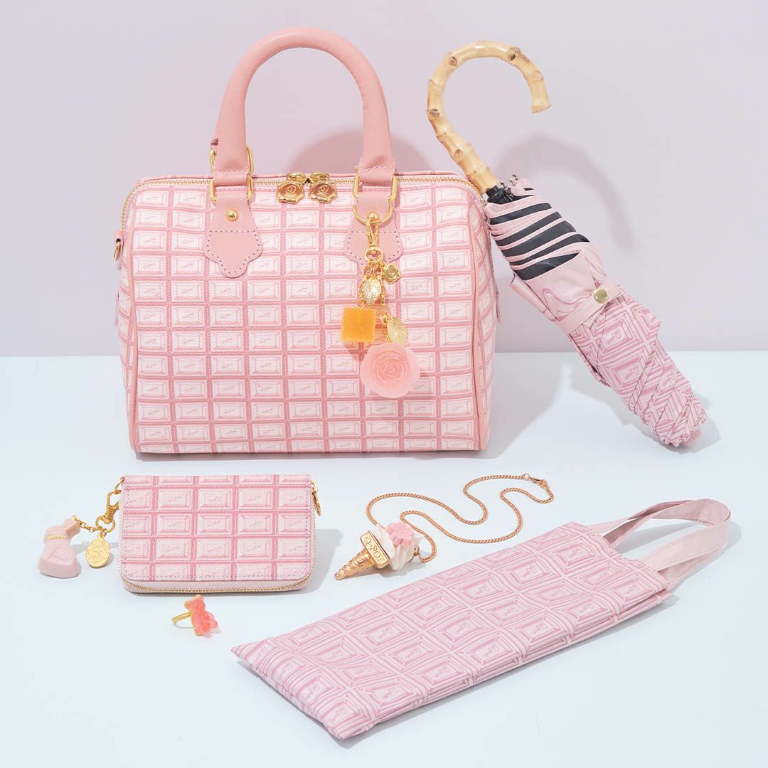 ストロベリーチョコレート・ミニ ボストンバッグ | Q-pot. ONLINE SHOP