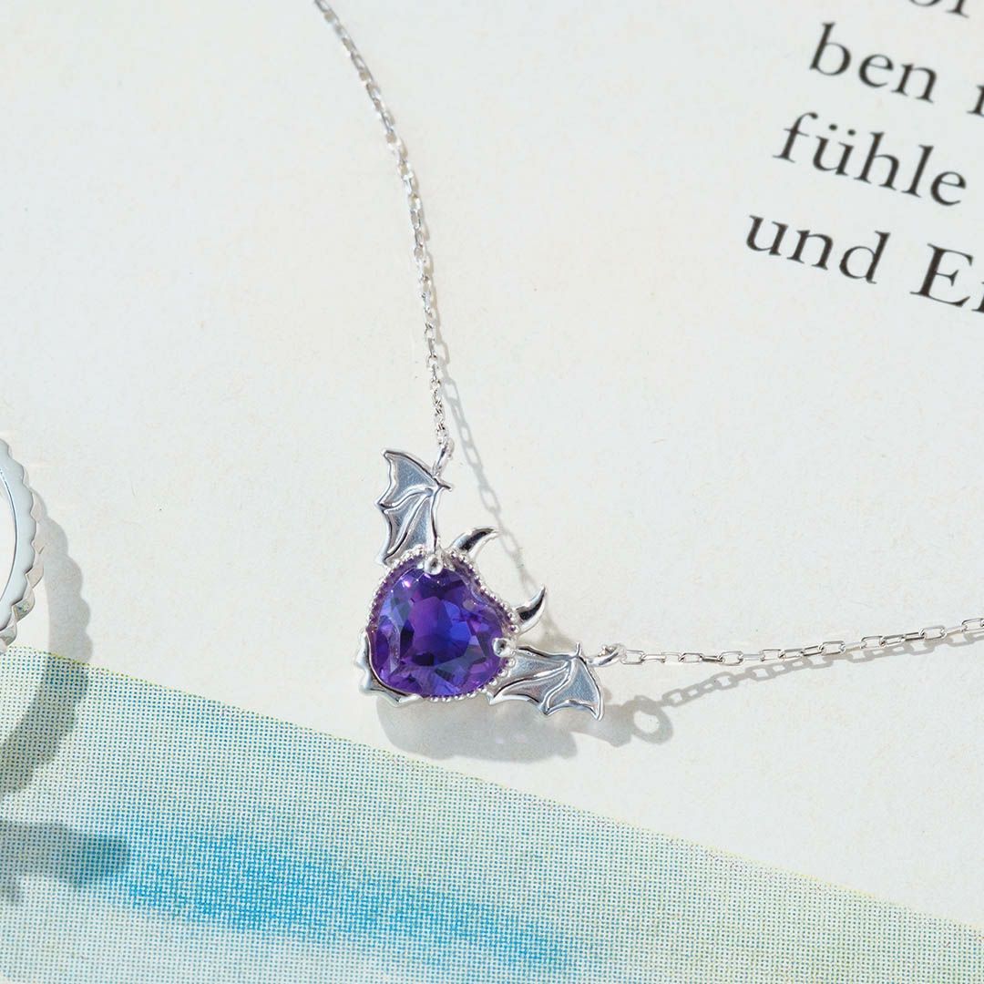 K10 メルティー デビルハート ネックレス | Q-pot. ONLINE SHOP