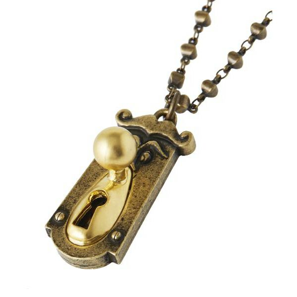 残り1点】ドアノブ/ネックレス【ディズニー アクセサリー】【ふしぎの