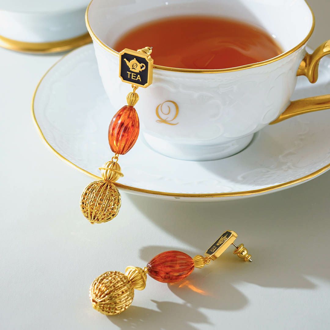 K10】ティーカップ ピアス | Q-pot. ONLINE SHOP