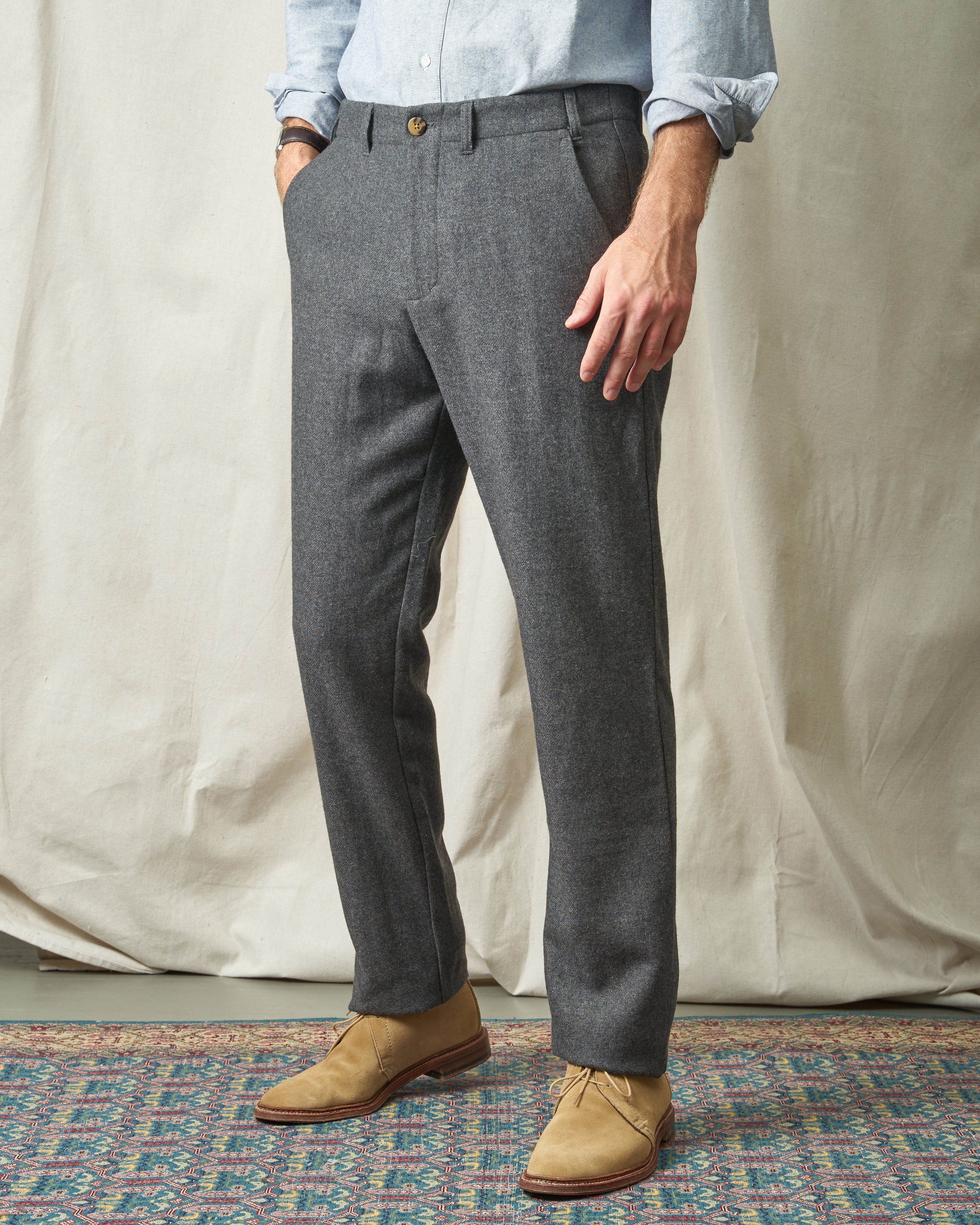 Camden Pant in Charcoal Washed Wool – Quaker Marine Supply Co.
