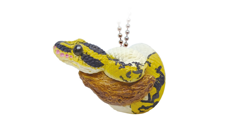 ボールパイソンとコーンスネーク2 マスコットボールチェーン | Qualia