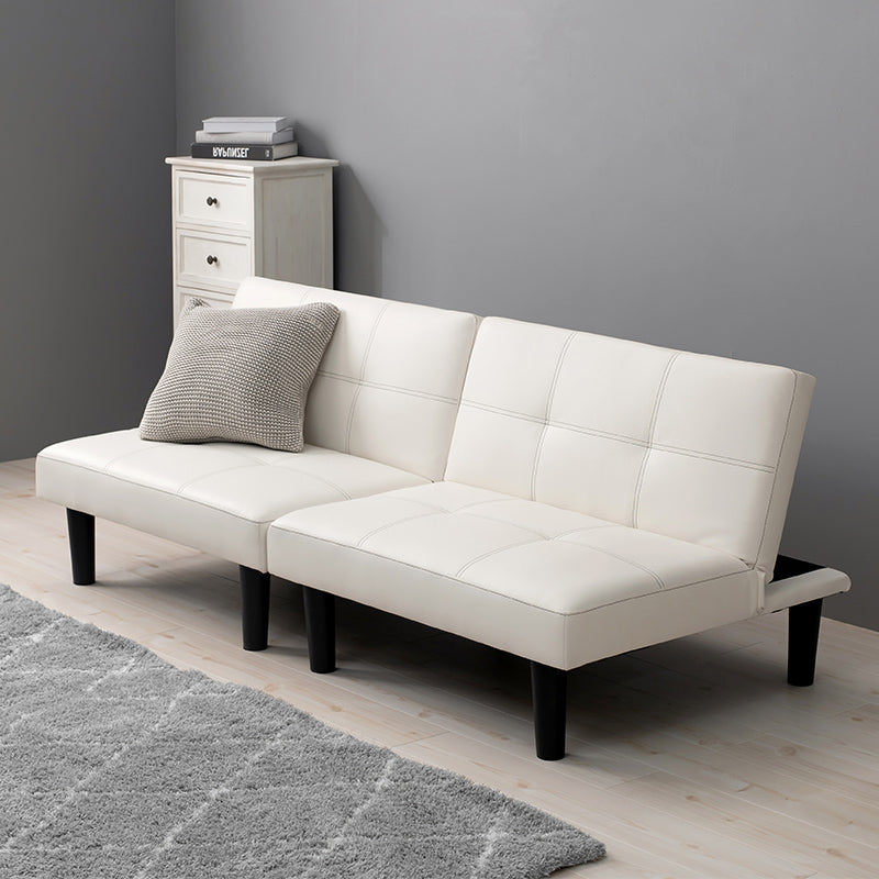 分割できる4WAYソファベッド [幅176] 2人掛け 3段階リクライニング 脚