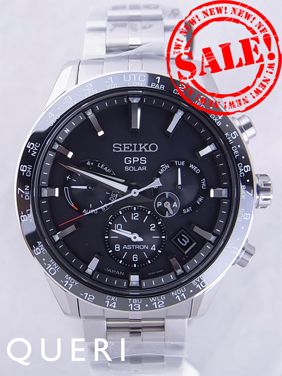 セイコー アストロン 5Xシリーズ デュアルタイム ソーラーGPS SBXC003