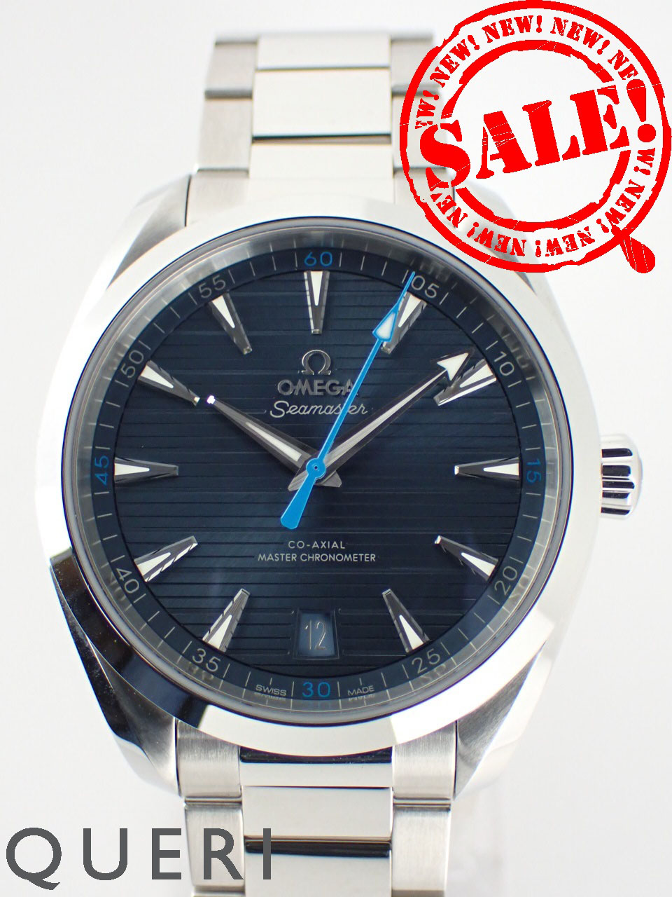オメガ シーマスターアクアテラ 150M ブルー文字盤 220.10.41.21
