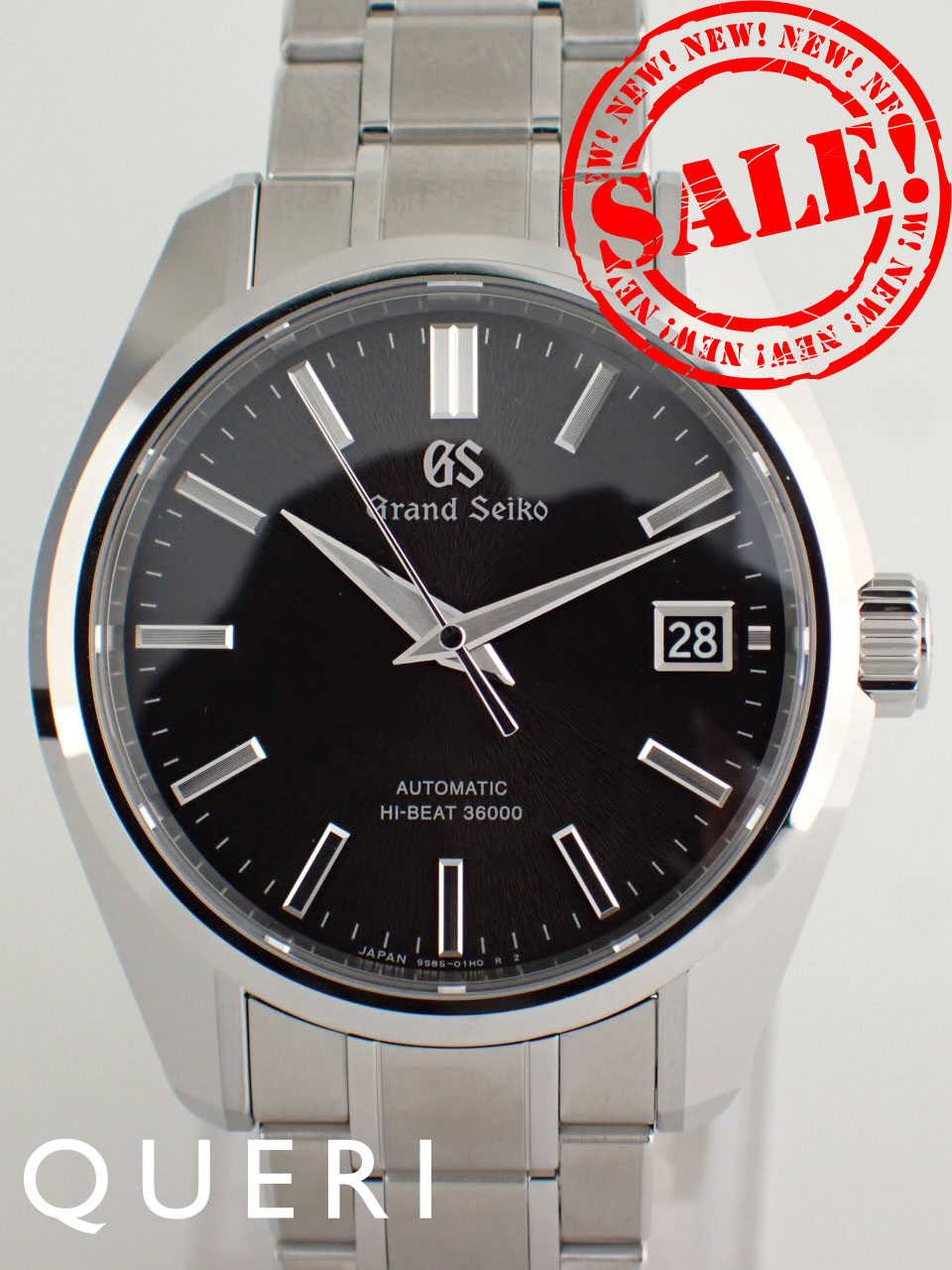 グランドセイコー 9Fクオーツ シルバー文字盤SBGX005(9F62-0A10)を最