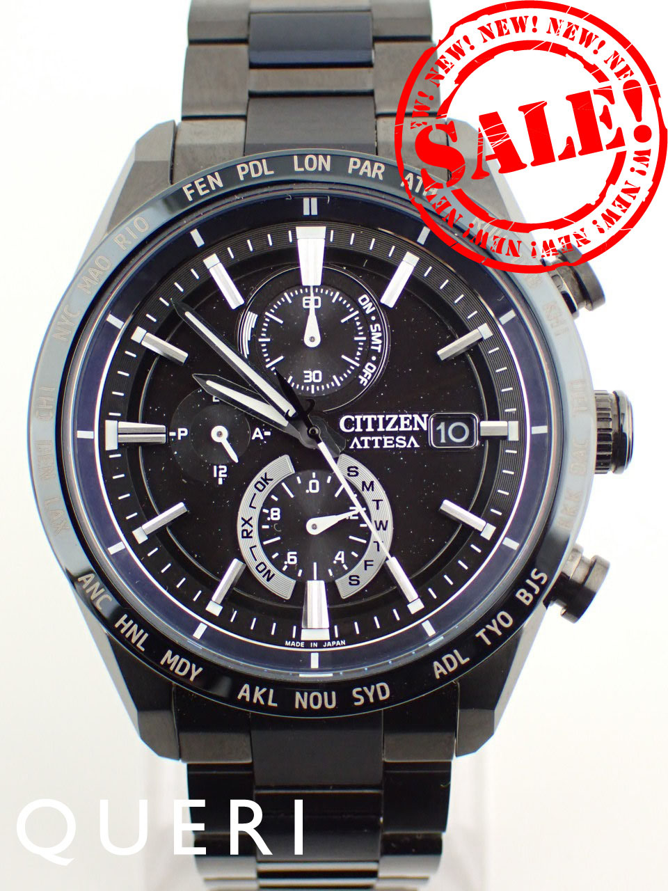 シチズン アテッサ アクトライン エコドライブ スーパーチタニウム