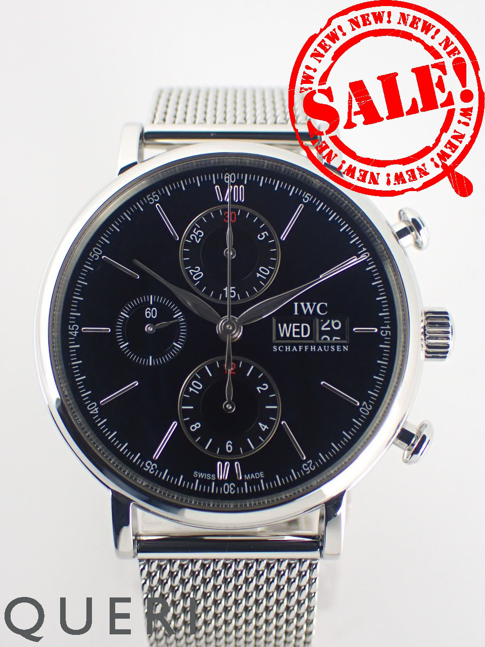 IWCポートフィノ黒文字盤IW391002を最安値価格で販売中！－ブランド