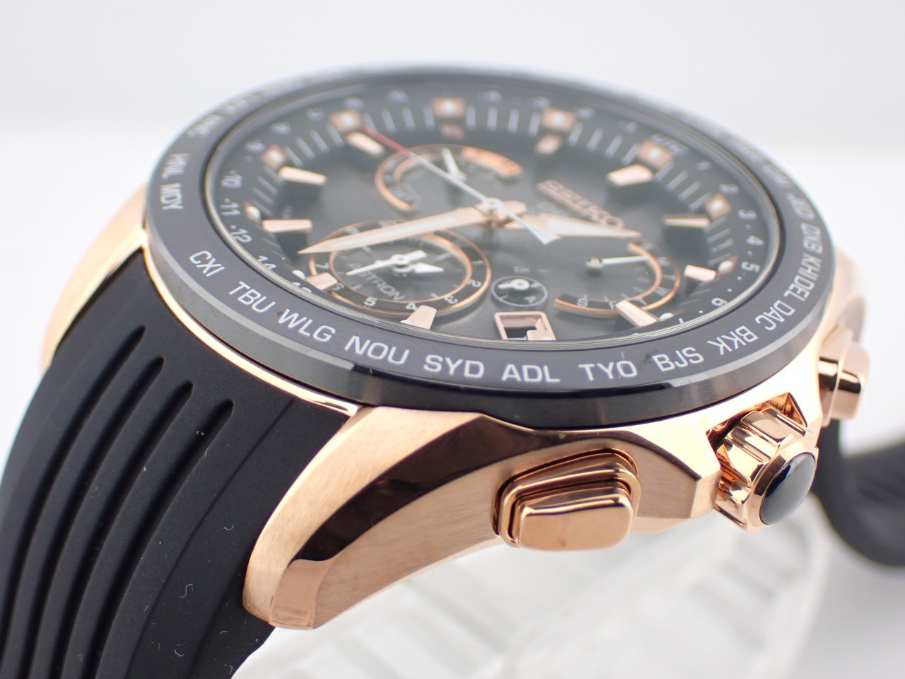 セイコー アストロン GPSソーラー電波 ブラック文字盤 SBXB055(8X53