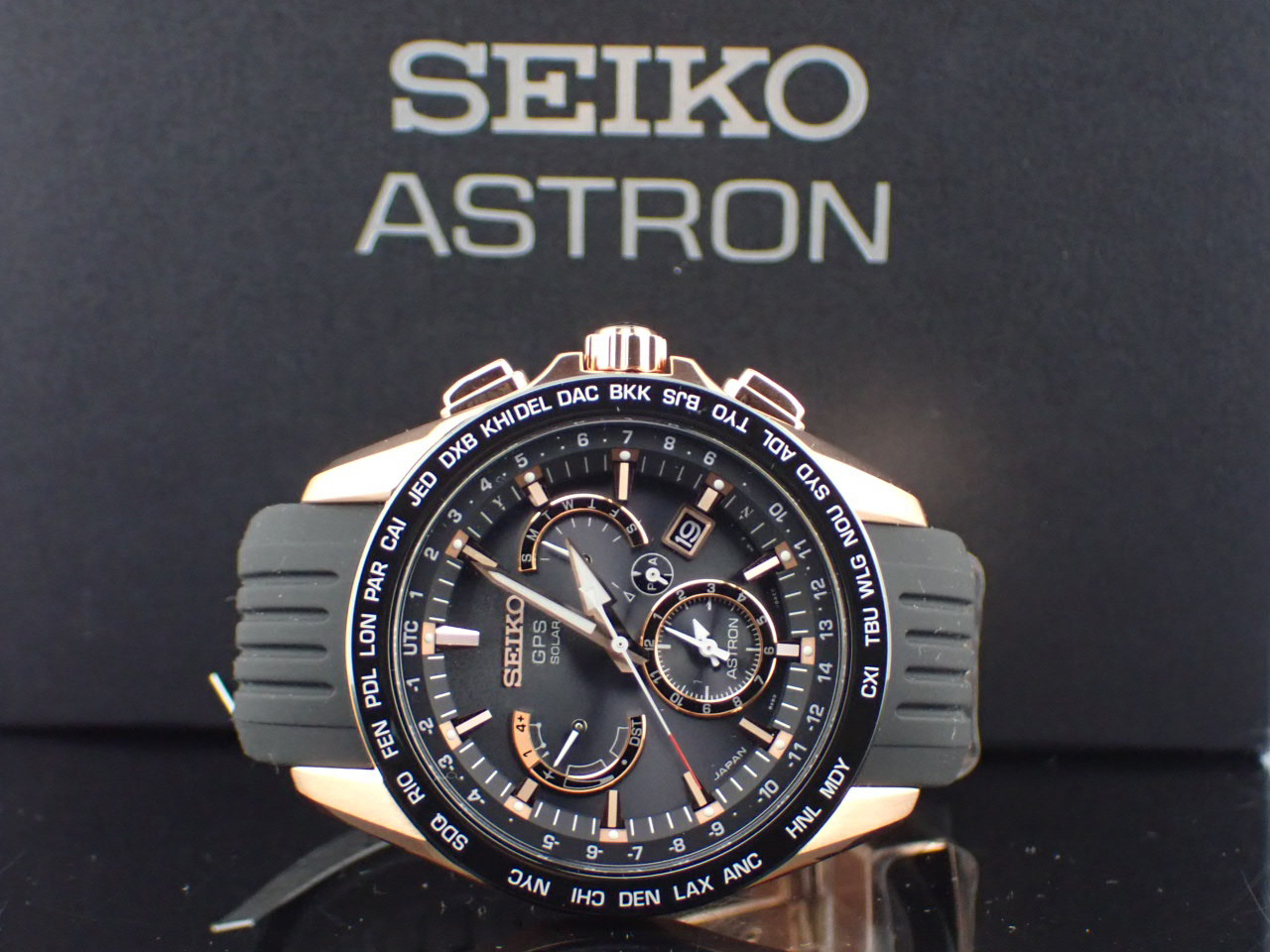 セイコー アストロン GPSソーラー電波 ブラック文字盤 SBXB055(8X53