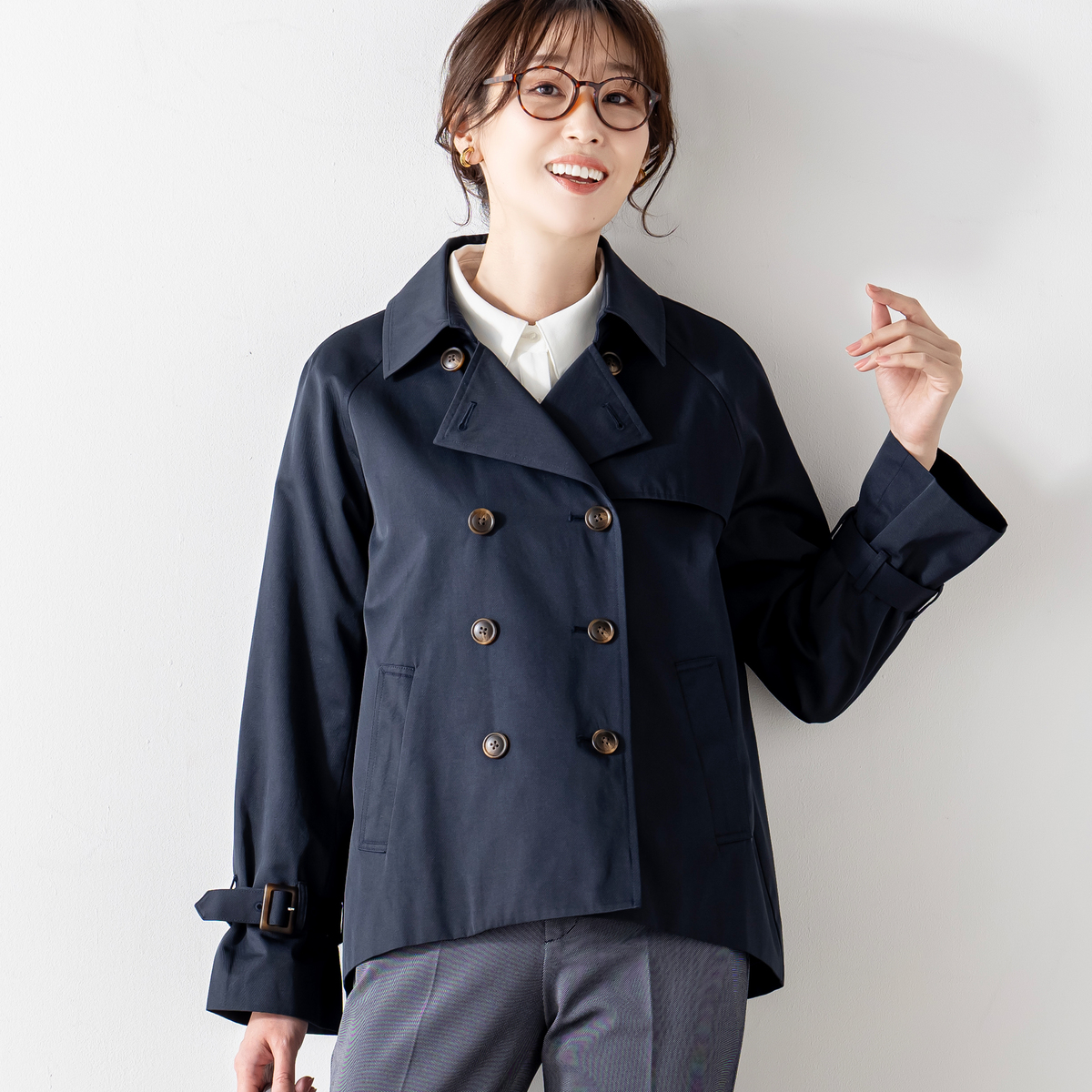 Oh My Tailor ショートトレンチコート オーマイテーラー（Oh My Tailor