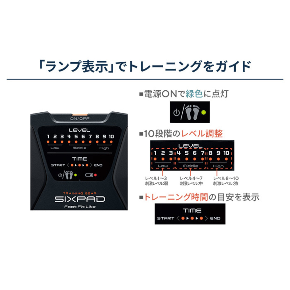 SIXPAD Foot Fit Lite [フットフィットライト] シックスパッド（SIXPAD