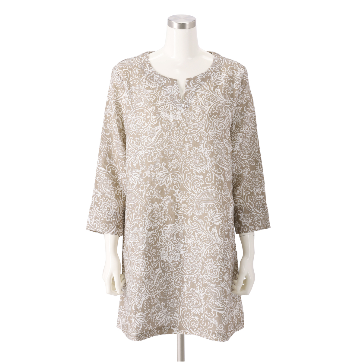 Makana na Kathy 麻ペイズリーチュニック マカナナキャシー（Makana na