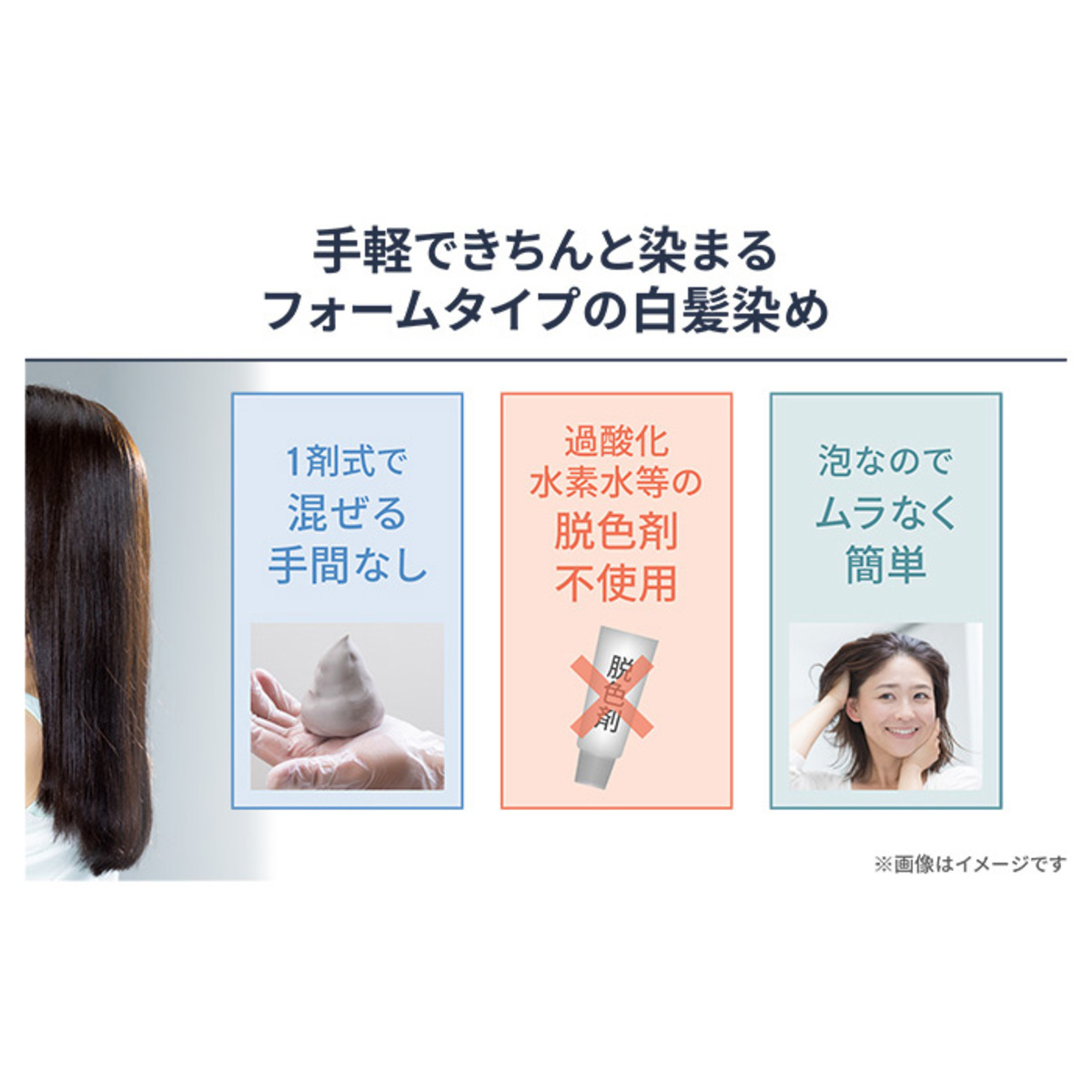 ヘアボーテエクラボタニカルエアカラーフォームup3本P付特別セット