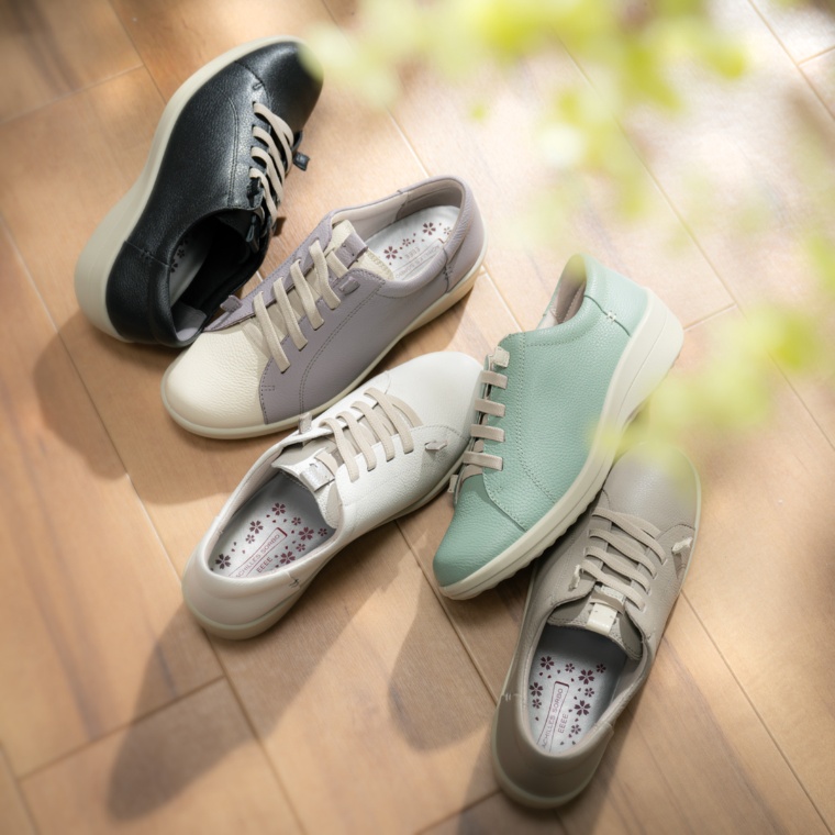 アキレス・ソルボ牛革ダブル衝撃吸収4Eゴム紐スリッポン アキレス