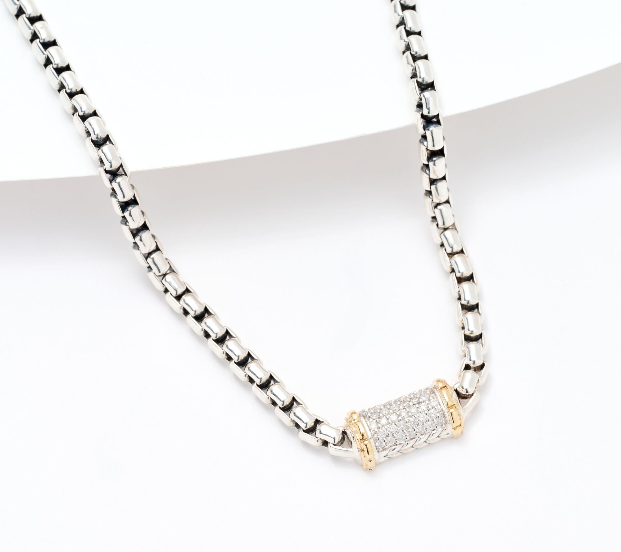 Silver Mix Chain Necklace PRY シュウト PRY 3way Silver Mix Chain