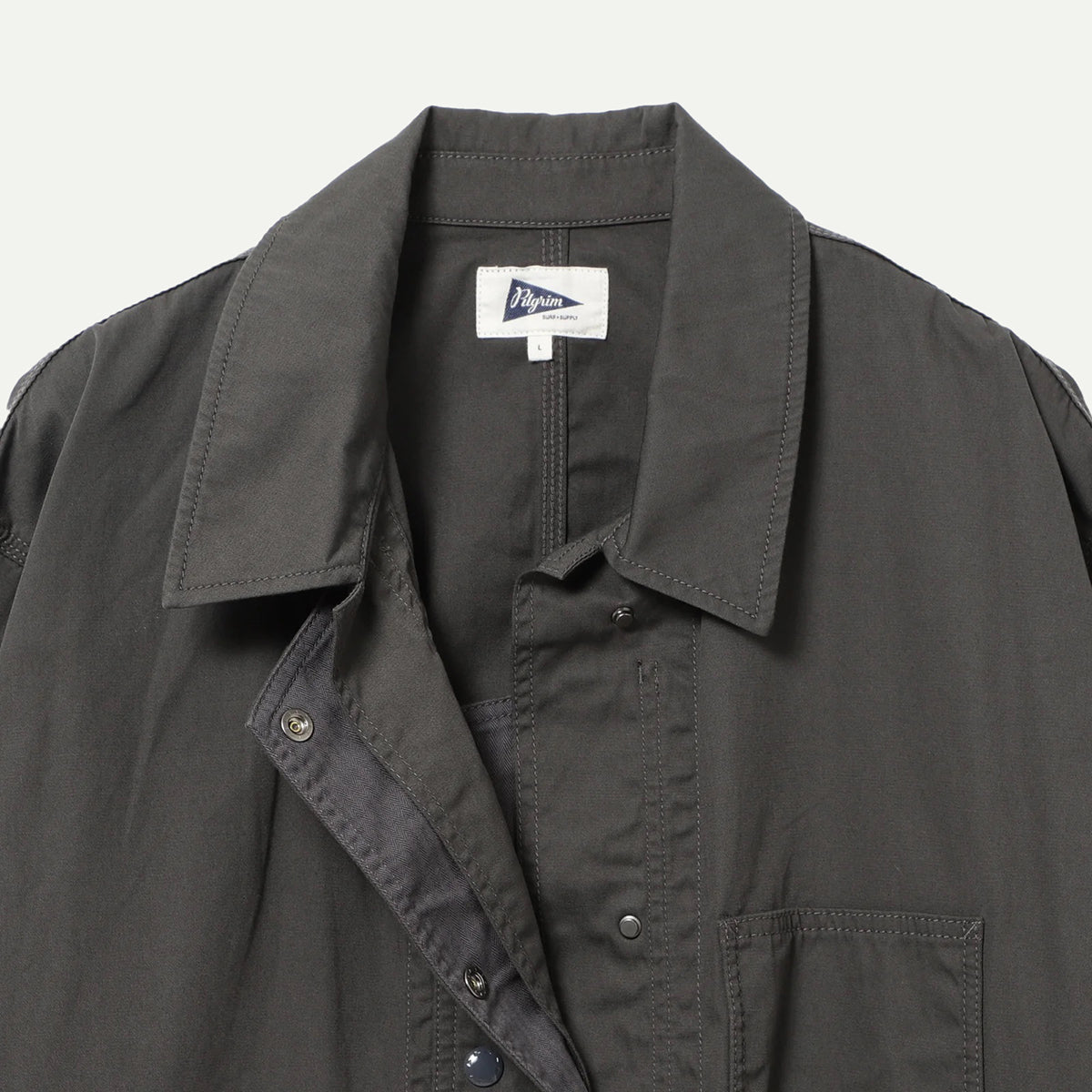 Pilgrim Surf Supply Charcoal Mendal Welder's Jacket | R.Place