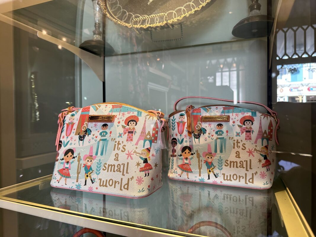 New 'it's a small world' Dooney & Bourke Crossbody Bag at Walt
