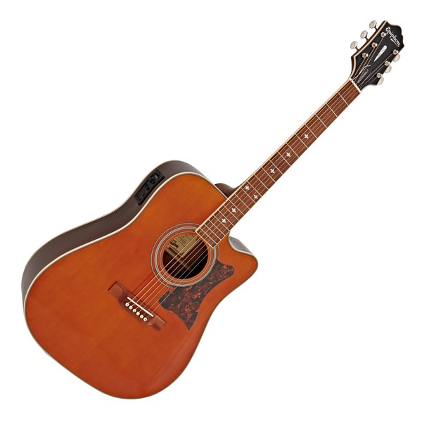 DISC Epiphone DR-500MCE Masterbilt Electro Acoustic, Natural at