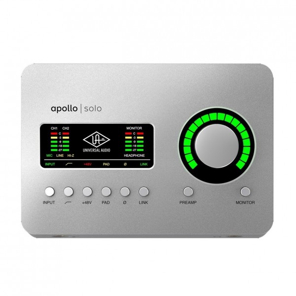 Universal Audio Apollo Solo Heritage Edition (Desktop/Mac/Win/TB3