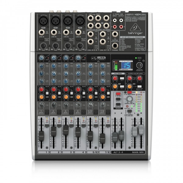 Behringer XENYX X1204USB 8 Channel Analog Mixer at Gear4music
