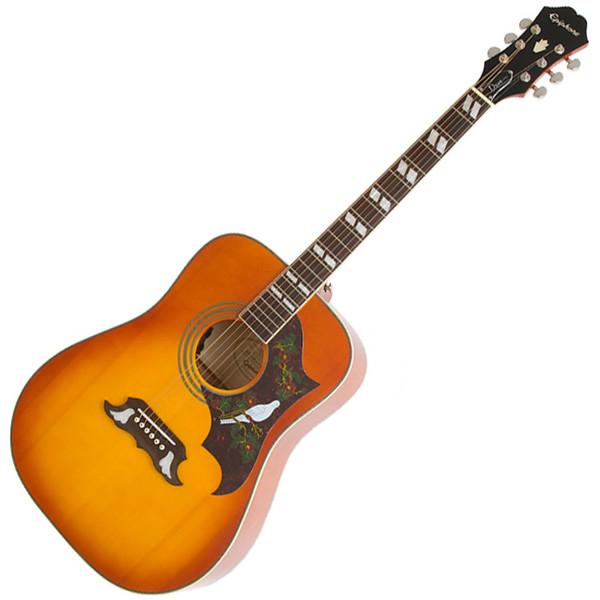 Epiphone Dove Pro Electro Acoustic, Violinburst - Nearly New at
