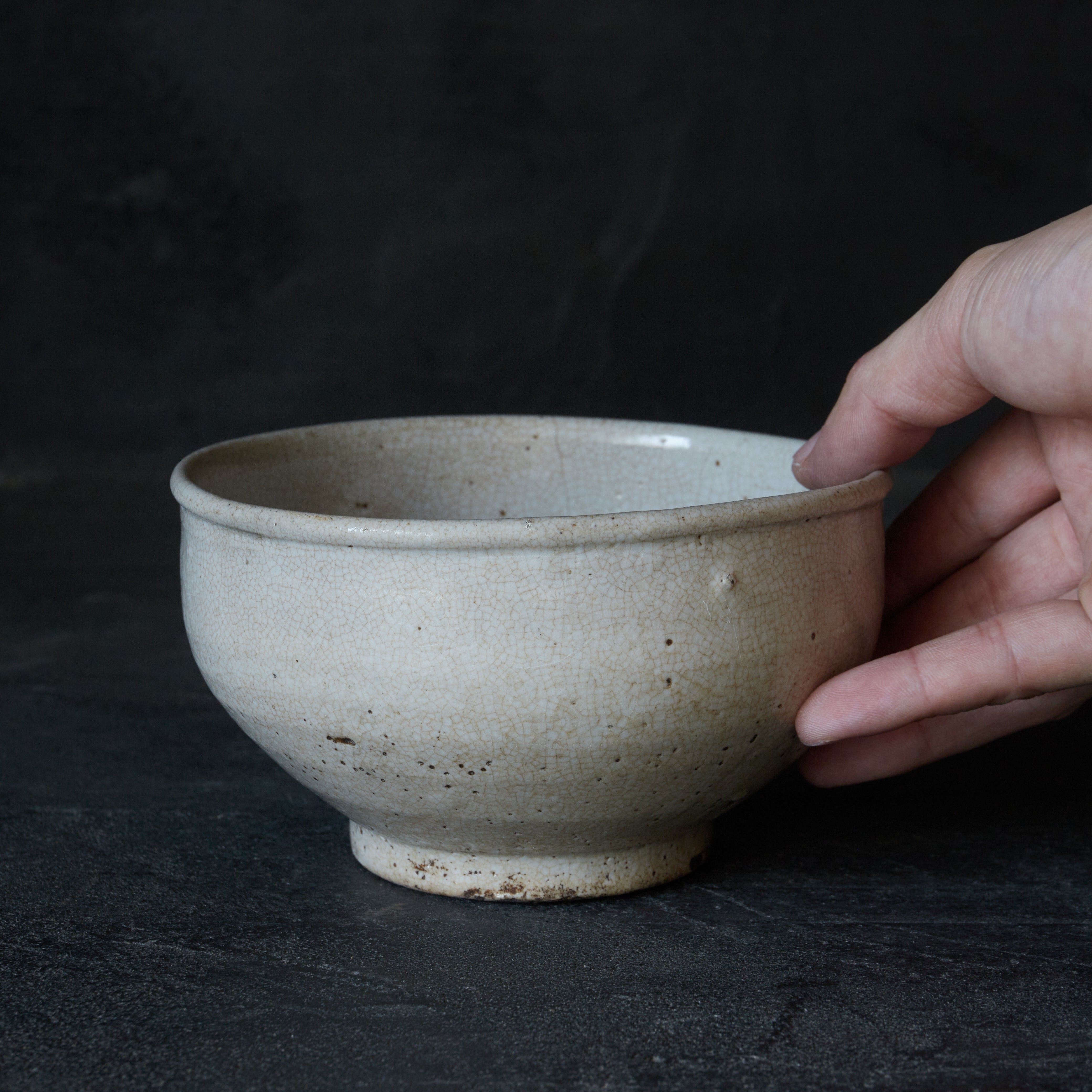 李朝 堅手茶碗（1392–1897CE） | 入蘆花（ロカニイル）