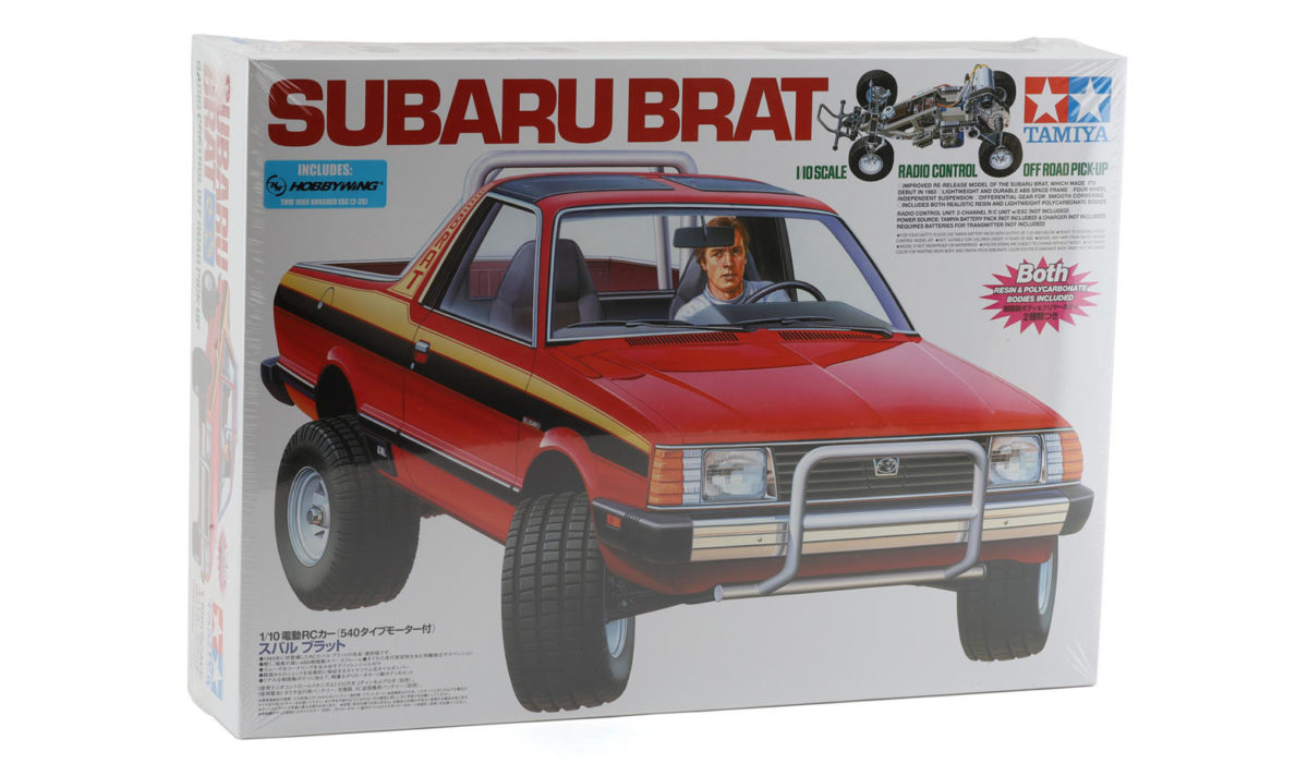 タミヤ】名機 スバル ブラットが海外で再販開始している模様 〜 日本は