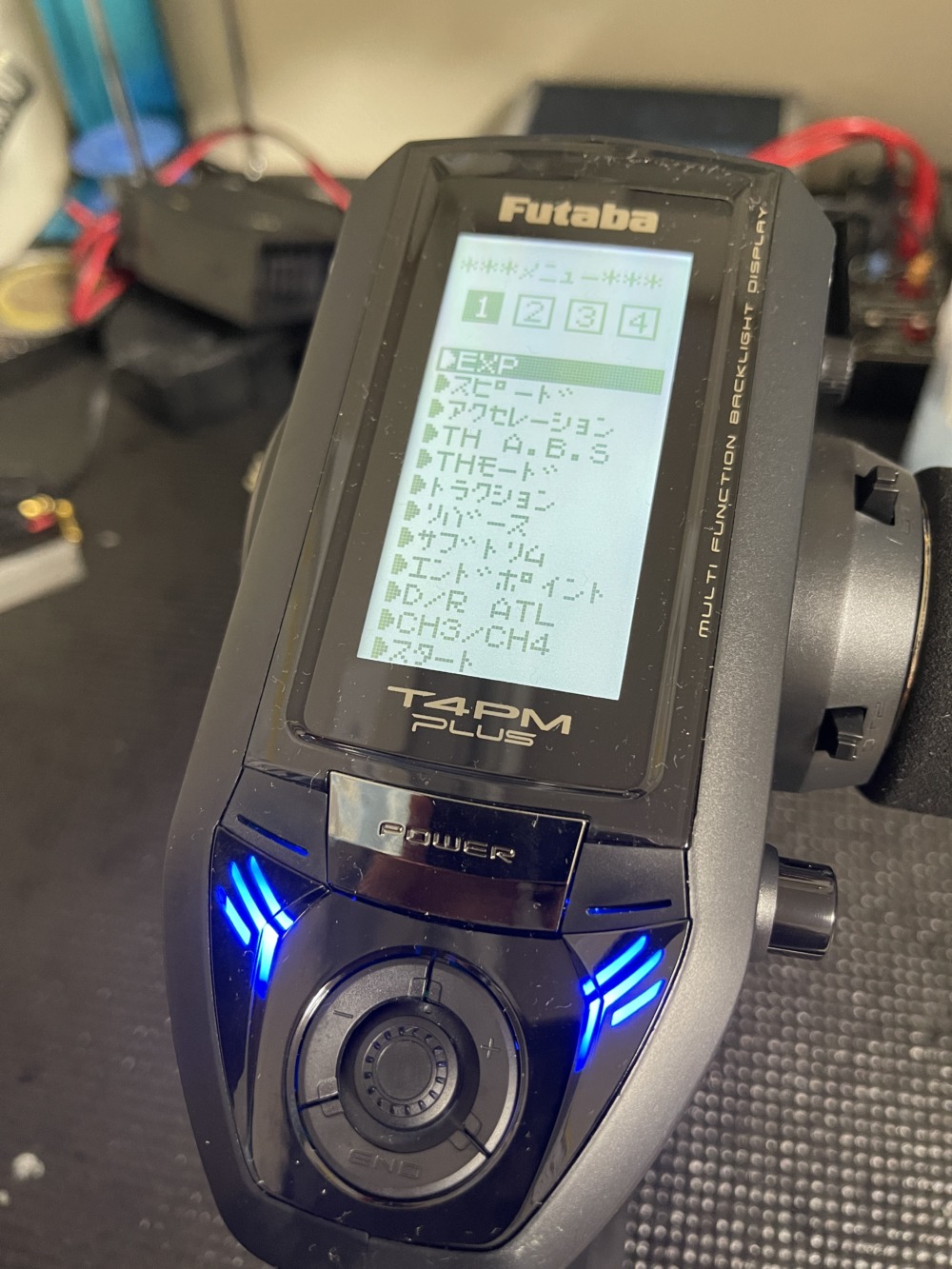 futaba T4PM セッティング機能的にはハイエンドと遜色なし | RC/DC