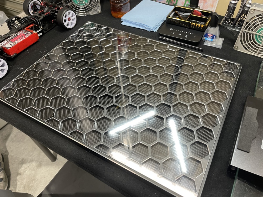 別れの品にセッティングボードなんて粋ですね！個人制作のセッティング