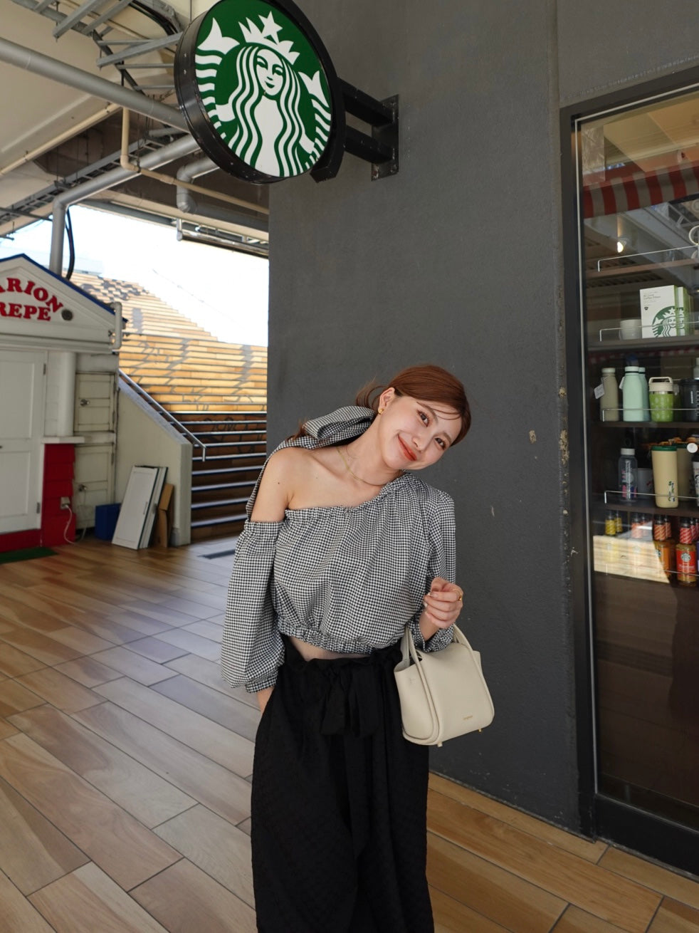 one shoulder long sleeve blouse – RANCLIC