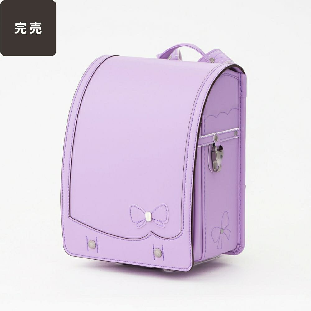 桜の柄❤️ ランドセル 新品 女の子 ラベンダー ピンク 桜 反射剤 紫