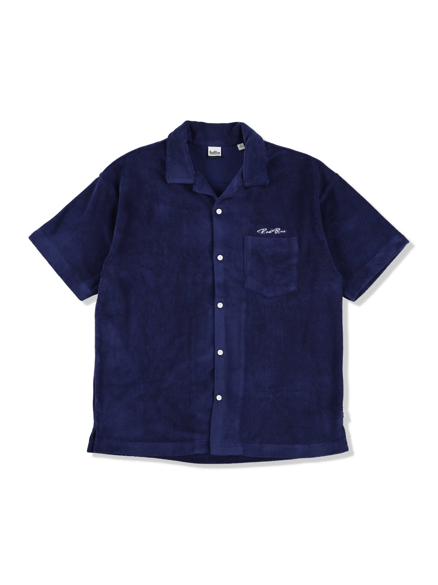 プレミアムパイルオープンカラーシャツ