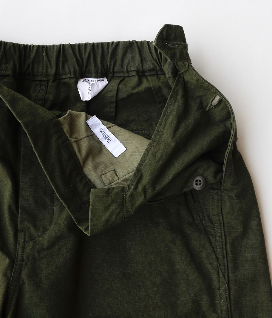 TapWater Cotton Ripstop Military Trousers [KHAKI] - Fresh Service