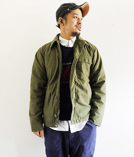 80's U.S.NAVY A-2 デッキジャケット - Fresh Service NECESSARY or