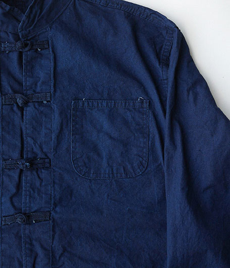 フレンチワークチャイナジャケット [Dead Stock / INDIGO] - Fresh