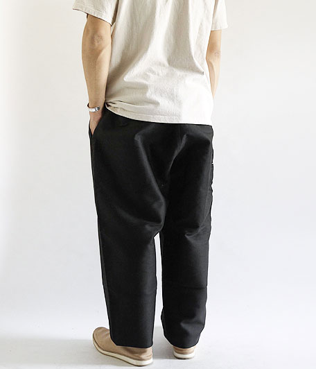 50's ブラックモールスキンフレンチワークパンツ ［Dead Stock