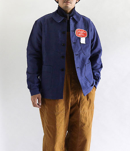 Adolphe Lafont モールスキンフレンチワークジャケット [Dead Stock