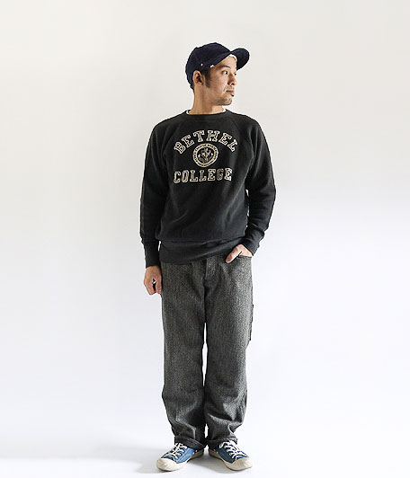 60's Champion ビンテージフロッキープリントスウェット - Fresh