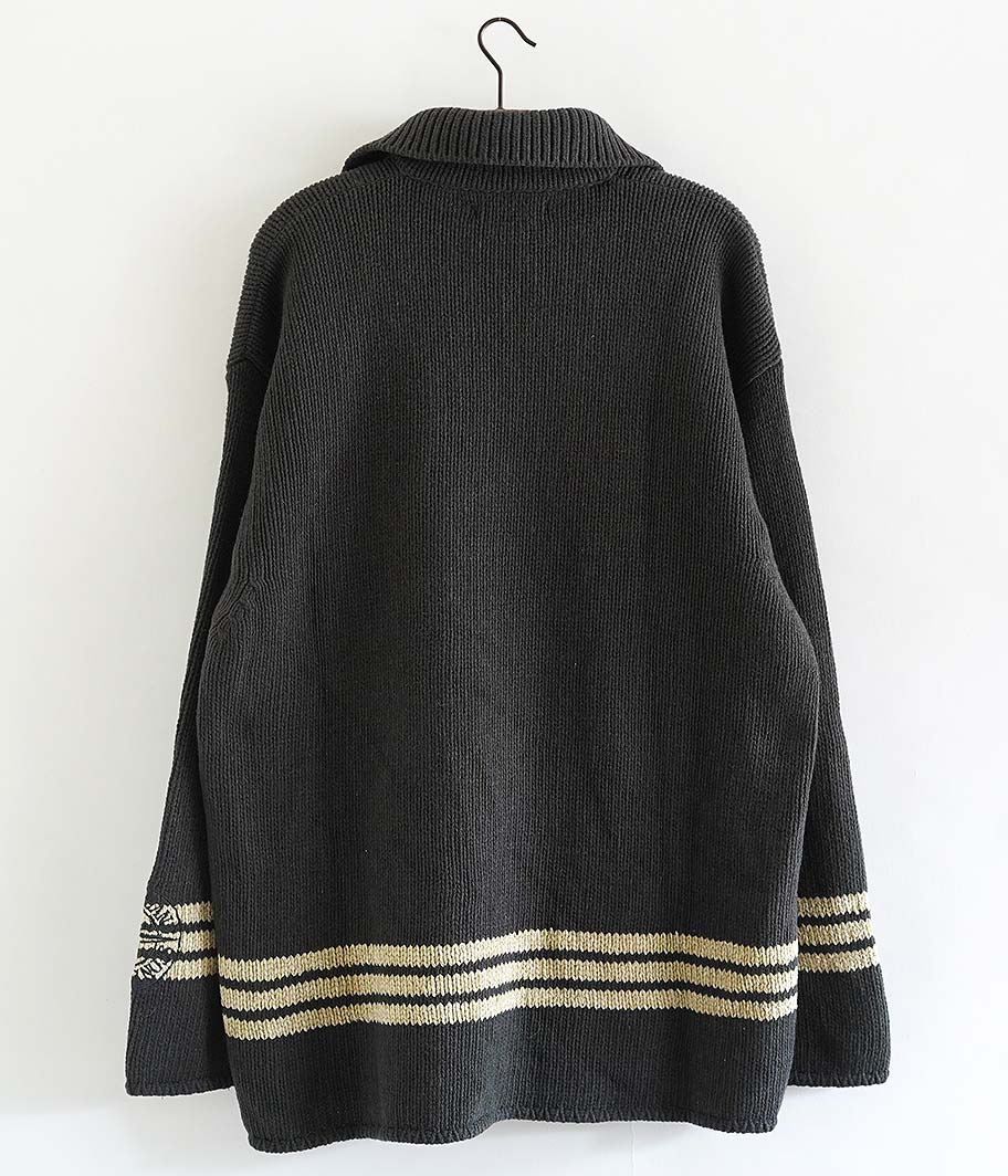 90's STONE ISLAND Polo Button Wool Sweater - Fresh Service