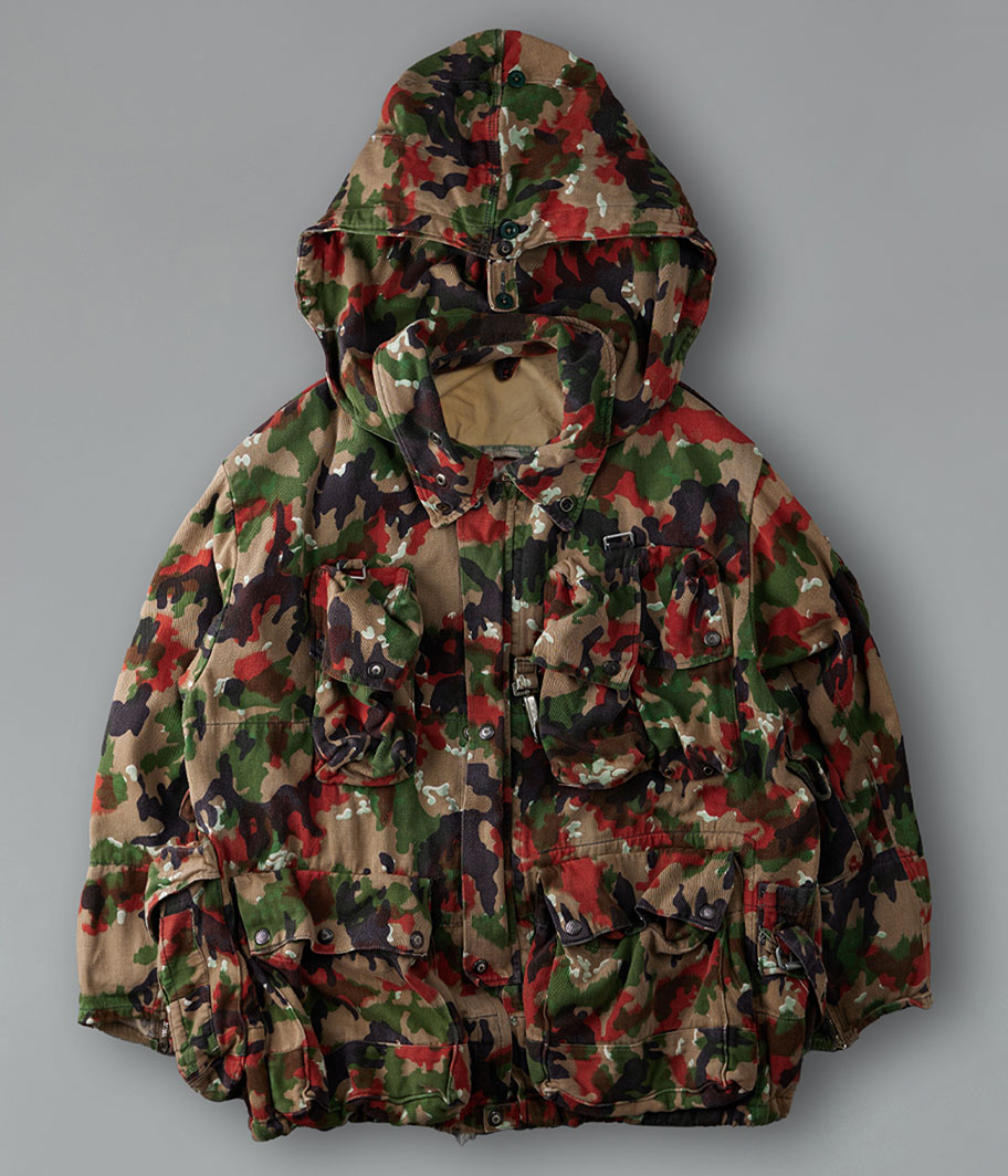 70's スイス軍 M60 アルペンカモジャケット - Fresh Service NECESSARY