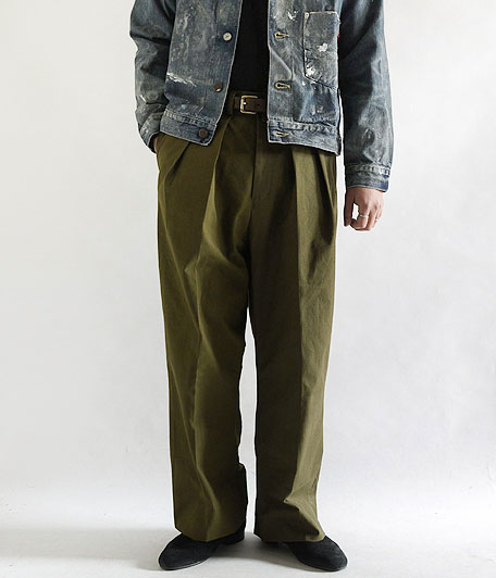 NEAT 1955 Tent Cloth WIDE [OLIVE] - Fresh Service NECESSARY or