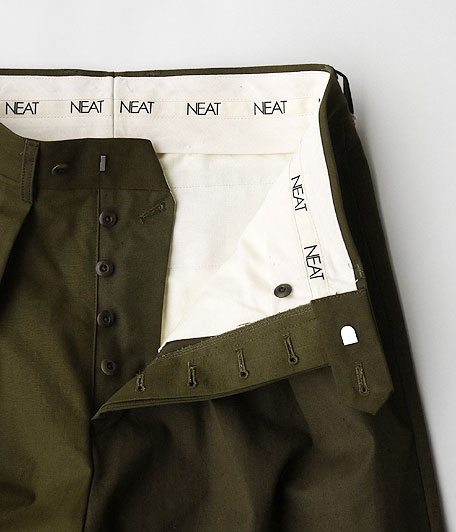 NEAT 1955 Tent Cloth WIDE [OLIVE] - Fresh Service NECESSARY or