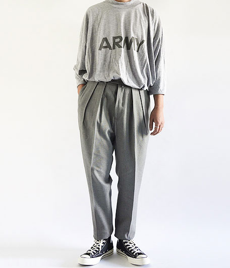 NEAT HOPSACK / TAPERED [GRAY] - Fresh Service NECESSARY or