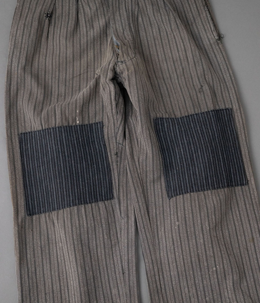 40's ストライプフレンチワークパンツ - Fresh Service NECESSARY or
