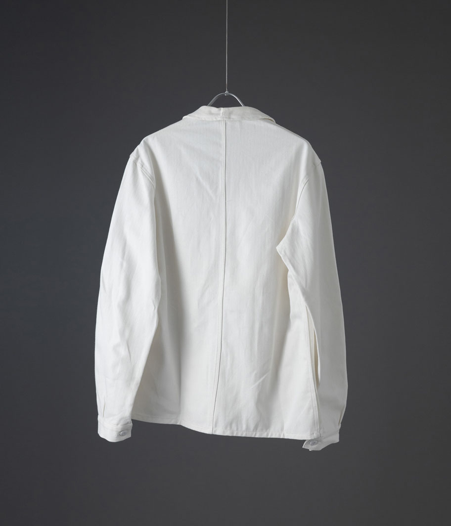 Adolphe Lafont ヘリンボーンツイルフレンチワークジャケット [Dead