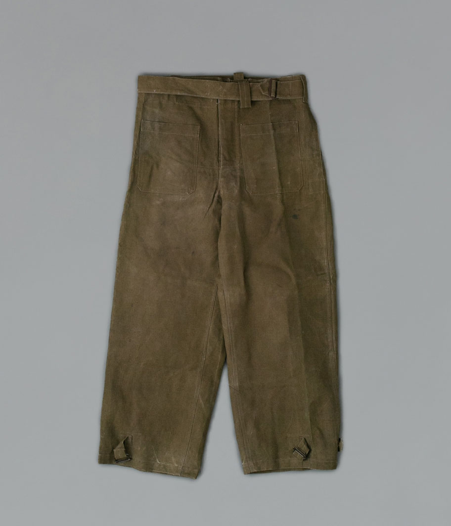 40's フランス軍モーターサイクルパンツ [Dead Stock］ - Fresh