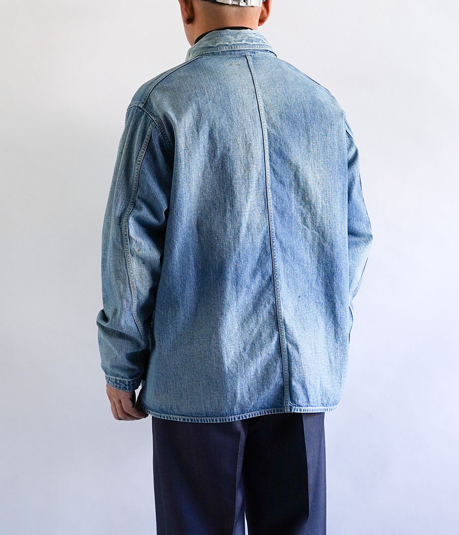 A.PRESSE Unknown Vintage Denime Coverall [INDIGO] - Fresh Service