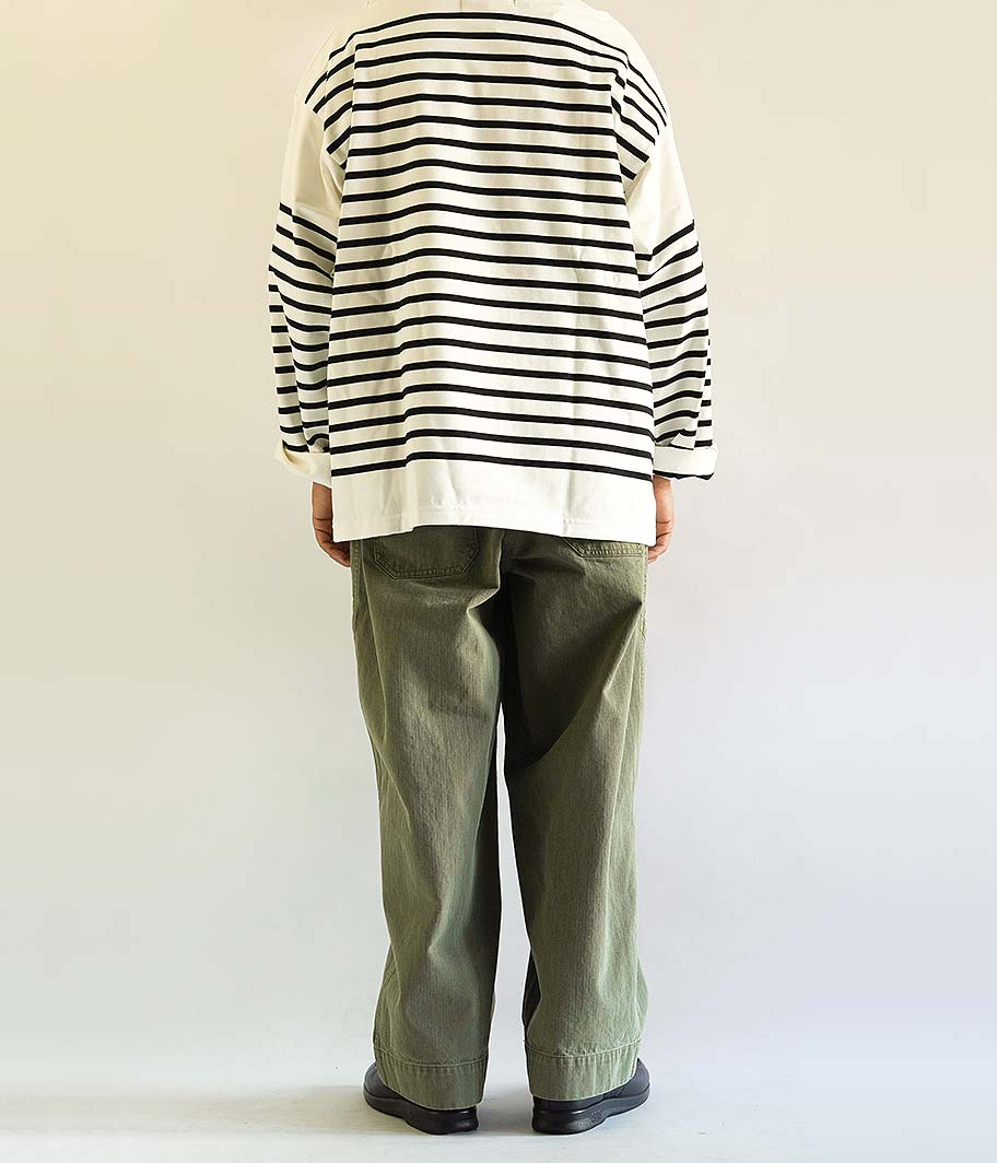 A.PRESSE USAF Hemmed Bottoms [OLIVE] - Fresh Service NECESSARY or